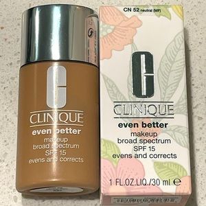 “Even better” liquid foundation by Clinique-LOVE IT!But had to go a shade darker